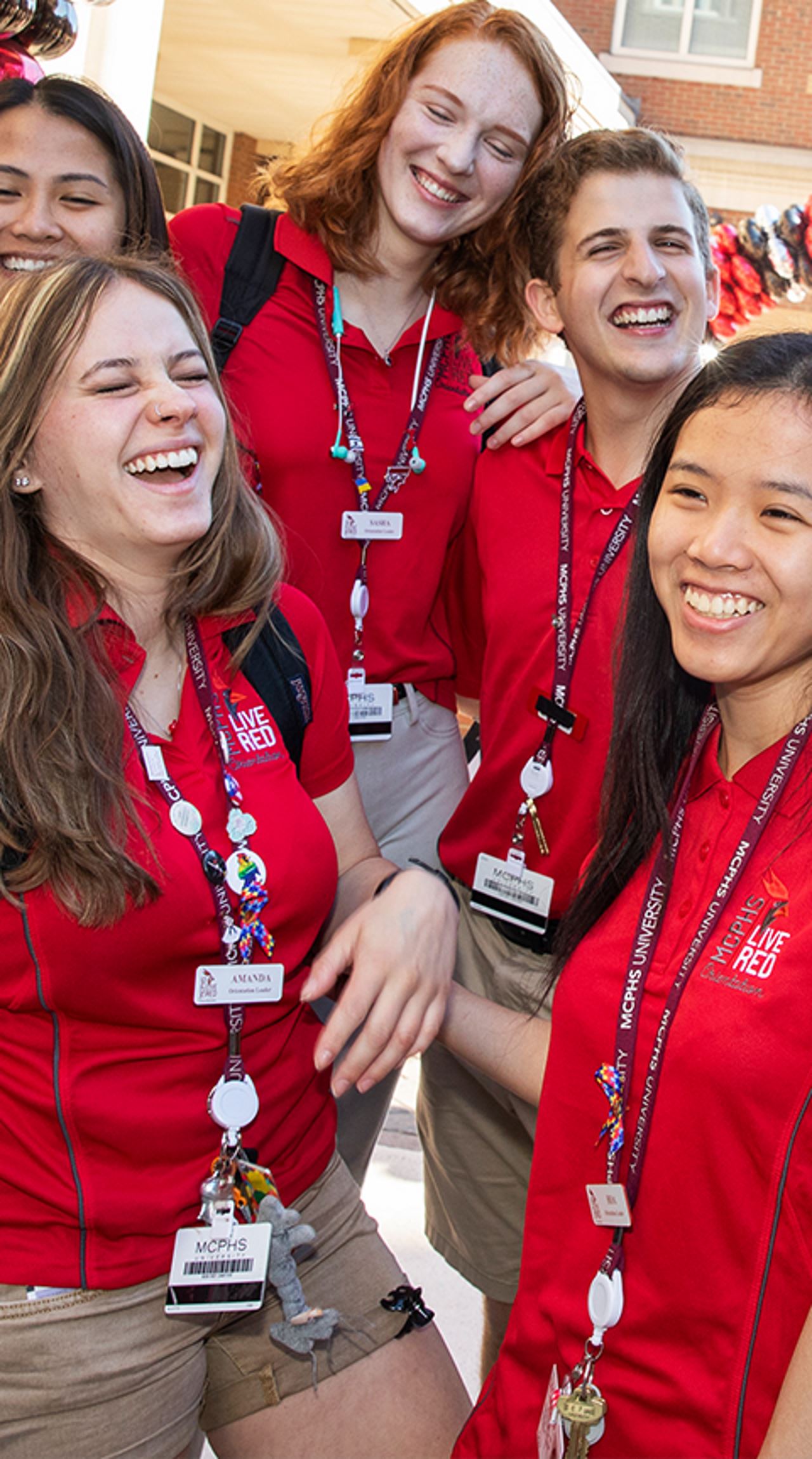 MCPHS Students at Orientation. 