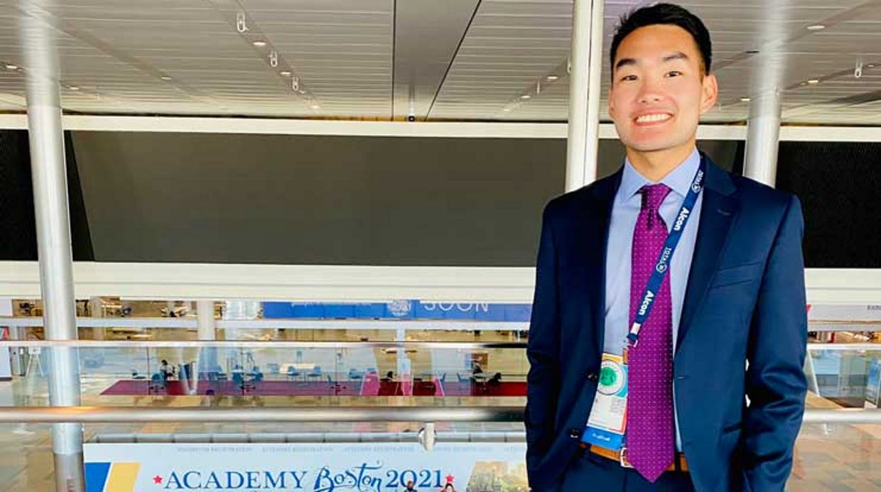 Dr. Klaus Ito, OD '21, was selected as a Visionary by the Contact Lens Institute