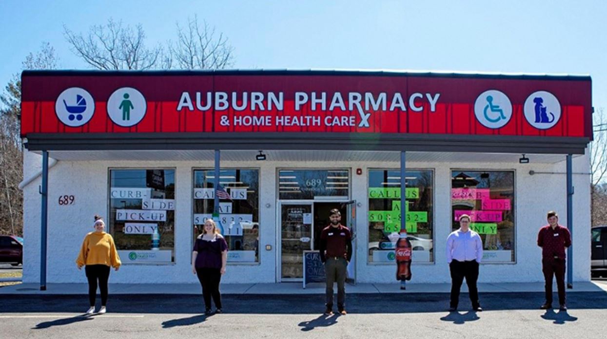 Photo of Auburn Pharmacy and employees