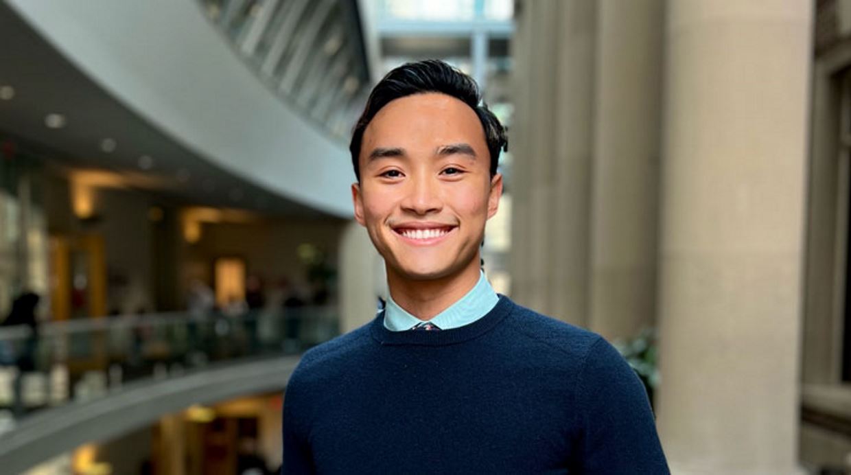 Hieu Tran, candidate for Bachelor of Science in Medical and Molecular Biology '23